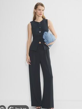 Aritzia Wilfred Effortless Pants in Black